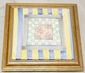 041412 MACKENZIE CHILDS PORCELAIN TRIVET W 6 X 6