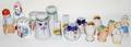 030423 PORCELAIN  POTTERY SALT AND PEPPER SHAKERS