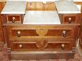 030410 VICTORIAN WALNUT DRESSER C 1870 W 39
