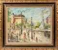 022371 WEISS OIL C 1960 20 X 24 PARIS SCENE