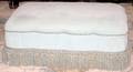 021421 FULLYUPHOLSTERED OTTOMAN H 18 W 27 L 47
