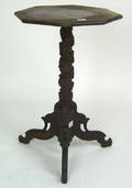 Victorian carved candlestand