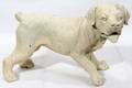 011519 CAST IRON FIGURE OF A PUPPY H10 L14