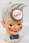 011517 CAST METAL COCA COLA BANK H8