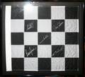050438 FRAMED DETGRAND PRIX AUTOGRAPHED FLAG
