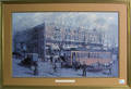Two Barclay Rubincam lithographs of West Chester street scenes
