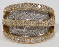 042379 PAVE 150 CT DIAMOND 14 KT RING