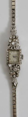 042373 HAMILTON DIAMOND WATCH125 CT