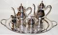 031510 INT CAMILLE SILVERPLATE COFFEE  TEA SET