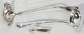 031509 SILVERPLATE LADLE PUNCH LADLE  SUGAR TONGS