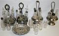 031507 SILVERPLATE PLATED CRUET STANDS  BASKET 4