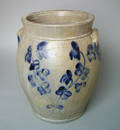 Three gallon stoneware crock 19th c