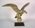Copper spread winged eagle weathervane late 19th c