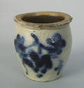 Pennsylvania miniature stoneware crock mid 19th c