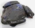 010438 8CT GENUINE LIGHTNING OPAL FROG CARVING