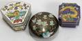 060500 ORIENTAL CLOISONN MINIATURE BOXES C1950