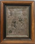 050466 COPPER NARRATIVE RELIEF PANEL C 1900 H 8