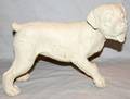 050471 PAINTED CAST IRON FIGURE OF A DOG H 10