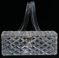 041527 PATRICIA OF MIAMI CLEAR LUCITE HANDBAG