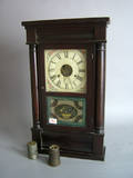 Connecticut mahogany mantle clock