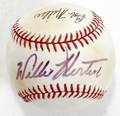 040520 WILLIE HORTON AUTOGRAPHED BASEBALL