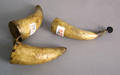 Three powder horns