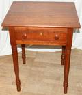 011612 AMERICAN SINGLEDRAWER STAND 19TH C H295