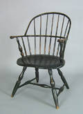 Philadelphia sackback windsor armchair ca 1770