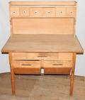 022514 HOOSIER CABINET WITH CUTTING BOARD TOP