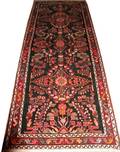 022505 HAMADAN WOOL PERSIAN RUNNER C 19301950