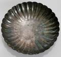 022496 FLUTED STERLING SILVER DISH C 1930 H 1 14