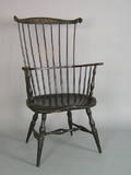 Philadelphia comb back windsor armchair ca 1760