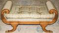 021520 REGENCY WALNUT BENCH BY BEACON HILL H 23