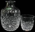 021518 SHANNON CRYSTAL CARAFE  TUMBLER H 7 12