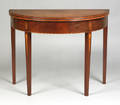 Baltimore Hepplewhite mahogany card table ca 1790