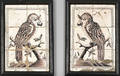 Pair of Delft tile plaques 18th c