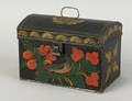 New York black tole document box 19th c