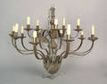 Reproduction tin chandelier