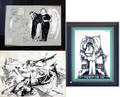 122520 INK WASH  TWO LITHOGRAPHS