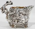 060006 GEORGE IV STERLING SILVER CREAMER H 4 12