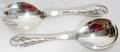 060061 GEORG JENSEN BLOSSOM STERLING SALAD SET