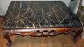 060051 OAK AND MARBLE COFFEE TABLE H 20 W 60
