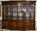052038 REGENCY STYLE MAHOGANY BREAKFRONT H 90