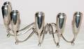 051004 MEXICAN STERLING SILVER 3LIGHT CANDELABRA