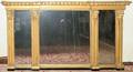 042032 FEDERAL GOLD LEAF MIRROR C 1820 H 28 L 52