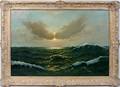 032029 H NANSEN OIL ON CANVAS 20TH C SEASCAPE