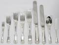 031005 TIFFANY  CO STERLING SILVER FLATWARE SERVICE