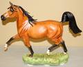 030053 CONNOISSEUR BISQUE FIGURE OF A STALLION H 15