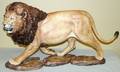 030045 CONNOISSEUR BISQUE FIGURE OF A LION SIMBA