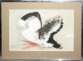 022057 CHARLES CULVER WATERCOLOR THE LOON
